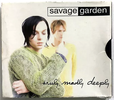 $4.30 • Buy Savage Garden - Truly Madly Deeply (CD Single, 1997) 3 Track W/ Cardboard Sleeve