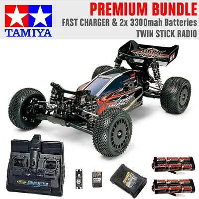TAMIYA RC 58370 Dark Impact 4WD 1:10 Premium Stick Radio Bundle • £289.95