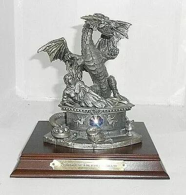 Myth & Magic - PROTECTOR OF THE FAIRY PRINCESS - Tudor Mint - DRAGON FIGURE. • £34.95