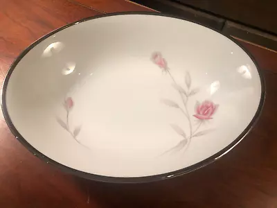 Vintage DUSTY ROSE BY VENN FORBES 10.5  Oval Serving Dish  ~Fine Eternal China • $8