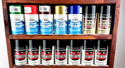 Discontinued Model Master & Testors Spray Enamel Paint LOT Of 35 Unused NEW Cans • $279.97