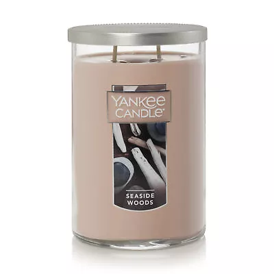 Yankee  Candle  Large 2  Wick  Tumbler Scented  Candle  Seaside  Woods • $15.87