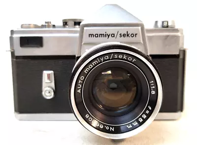 Mamiya/Sekor 1000 DTL 35MM Film SLR Camera With 1:1.8 Lens 66308 • $63.75