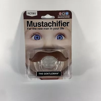  THE GENTLEMAN  Mustachifier Mustache Pacifier By FCTRY • $8.99