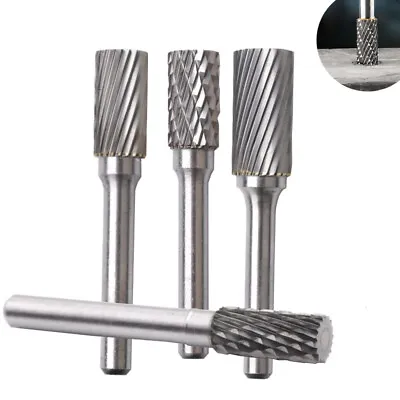 £5.11 • Buy 6mm Shank Carbide Rotary File Milling Metal Grinding Cutter Burr Head Drill Bit