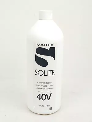 Matrix Solite Cream Developer 40V 40 Volume Creme 32 Fl Oz / 946 ML Bottle (One) • $4.93