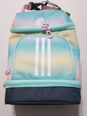 Adidas Excel 2 Insulated Lunch Bag School Work Multiple Compartments NEW • $22.49