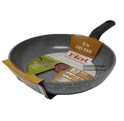 T-fal Frying Pan Skillet Nonstick Ceramic Granite 8 Inch Tefal Kitchen Cookware • $33.30