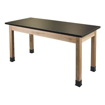 NPS® Wood Science Lab Table 24 X 48 X 30 Chemical Resistant Top • $618.38