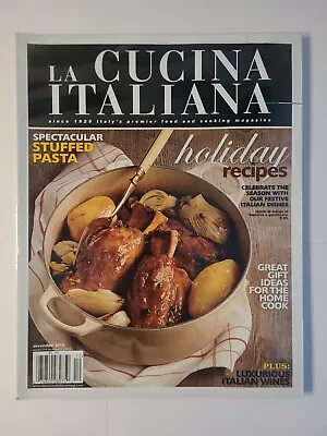 LA CUCINA ITALIANA Magazine - Dec 2010 - Stuffed Pasta Holiday Recipes • $12.99