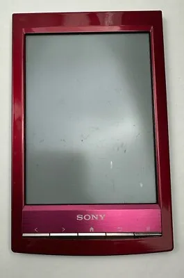 Sony PRS-T1 2GB Red Digital E-Book Reader • $24.88