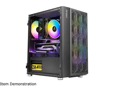 Antec NX200M Micro-ATX Tower Mini-Tower Computer Case With 120mm Rear Fan Pre-I • $54.99