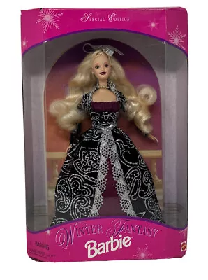 1996 Winter Fantasy Barbie Doll 17249 Special Edition NFRB Collector Vintage • $31.95