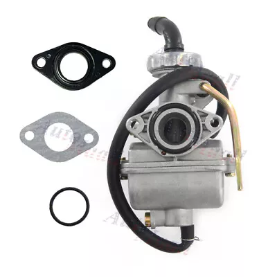 PZ20 Carburetor For 50cc 70cc 90cc 110cc 125cc ATV Quad Dirt Pit Bike Go Karts • $11.99