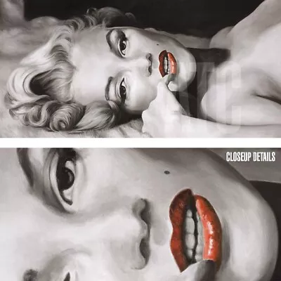 40W X20H : RECLINED By FRANK RITTER - MARILYN MONROE BOMBSHELL CHOICES Of CANVAS • $334.54