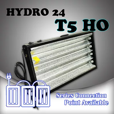 Hydroponics Grow Light HYDRO 24 Propagator T5 HO 2FT 4x 24w = 96w 6500k Tubes • $123.60