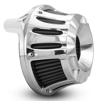 Air Cleaner Inatke Chrome CNC For Harley Touring FLHX Street Glide 17-23 Softail • $158