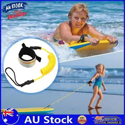 AU Safety Surfing Hand Rope Stand Up Paddle Board Leash For Surfboard (Yellow) • $10.19
