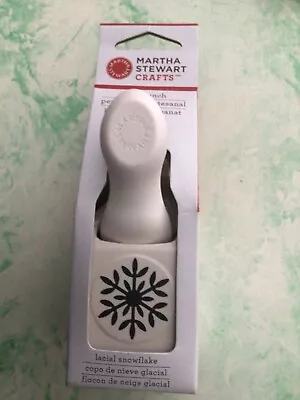 Boxed And New Martha Stewart Lacial Snowflake Card Craft Punch Cutter Glacial • £29.99