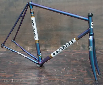 NOS 1997 Vintage 54cm Serotta CSI RoadBike FRAME FORK Colorado C4S Steel Bicycle • $1800