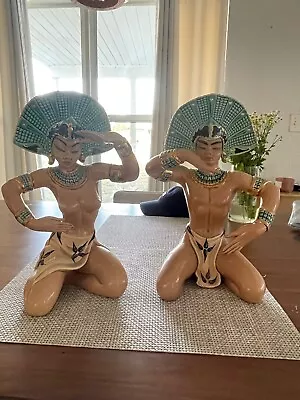 Dorothy Kindell Hawaiian Polynesian Figures Tiki Dancers • $333