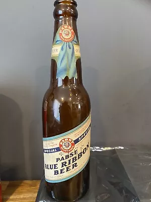 Pabst Blue Ribbon Beer Bottle. Irtp. • $85