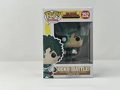 Funko Pop Animation My Hero Academia Deku Battle 252 Vinyl Figure • $10