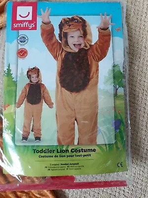 £10 • Buy World Book Day Smiffys Baby Toddler Lion Costume Jumpsuit Age 1-2 Dress Up
