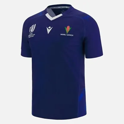 2023 Manu Samoa World Cup Rugby Kit Home Shirt Adults Jersey S-5XL • $29.49