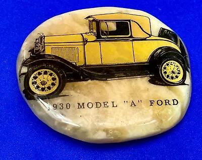 Ford 1930 Model A Classic Motor Company Custom Car Collectors Auto Belt Buckle • $25