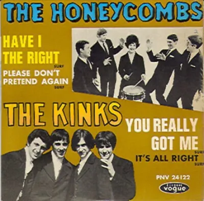 The Honeycombs / The Kinks - Have I The Right ? / Please Don't Pretend Again ... • £55.49