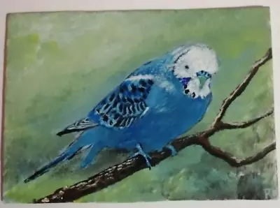 ACEO Original Painting  Bird Art Card  Hand Painting • $0.99