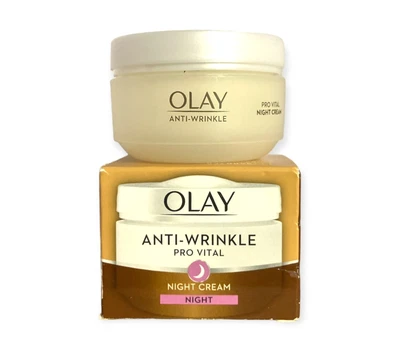£11.95 • Buy Olay Anti-Wrinkle Pro Vital Night Cream 50ml (Damaged Box)