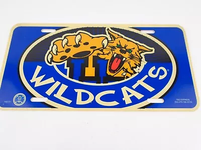 Vintage Kentucky Wildcats License Plate UK University Booster Car Tag USA • $8.94