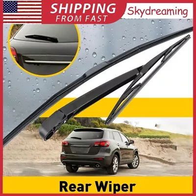 Rear Windshield Arm Wiper Blade Set Replacement For - 2007 2012 Mazda CX7 • $11.99