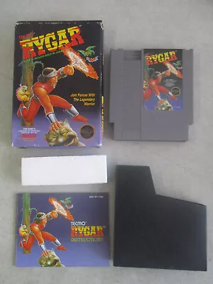 Nintendo Nes Rygar Game With Box And Manual Authentic • $21