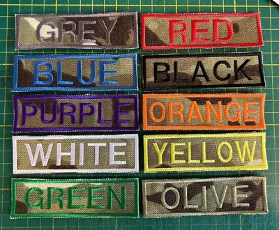 Multicam MTP Personalised Name ID Badge Morale Patch Name Tape Sew On 100x30mm • $5.84