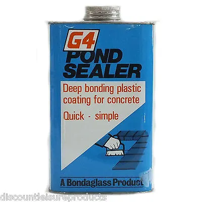 G4 Koi Fish Garden Pond Paint Seal Waterproof Sealer Sealant Bonding • £149.99