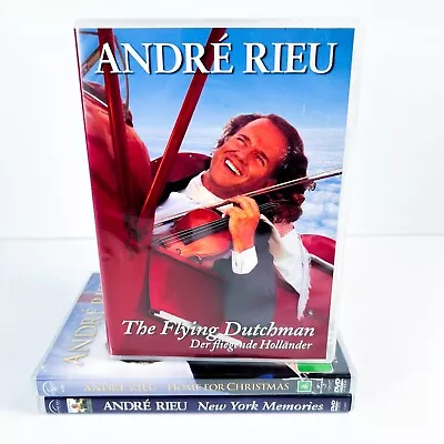 £10.76 • Buy Andre Rieu DVD The Flying Dutchman New York Memories Bundle Home For Christmas