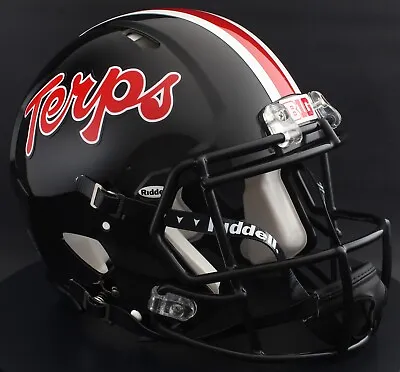 MARYLAND TERRAPINS NCAA Riddell Speed Full Size AUTHENTIC Football Helmet • $309.99