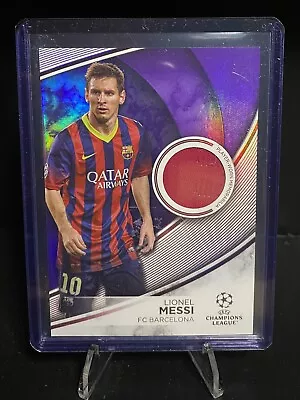 Topps Flagship Ucc 2024 Lionel Messi Player Worn Patch Relic Barcelona /299 • £35