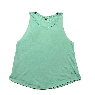 PINK VS Tank Top Shirt Womens S Mint Green Loose Fit Crew Neck • $7.10