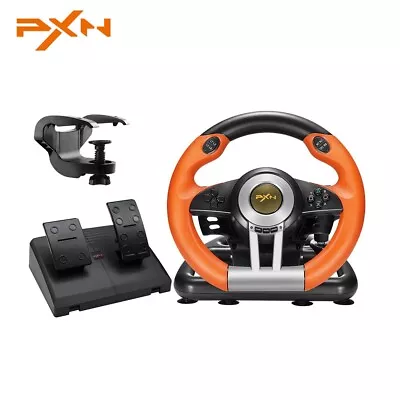 PXN V3 Pro Game Steering Wheel 180° Racing For PC/PS4/Xbox One/Xbox X N Switch • $159.99