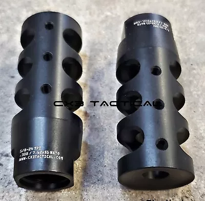 .308 Compensator Muzzle Brake Crowned Muzzle Brake 5/8-24 5/8x24 TPI 7.62x51 308 • $39.99