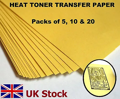 A4 Heat Toner Transfer Paper Laser Printer For DIY PCB Prototyping - UK Stock • £4.71