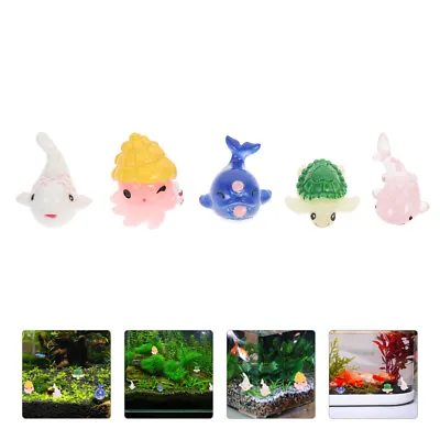  Fish Tank Decorations Miniature Ornaments Marine Life Crawl • £5.55