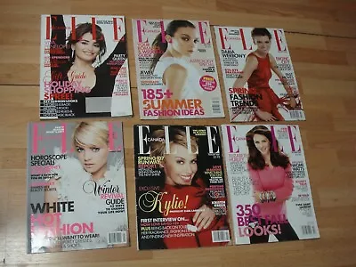 Elle Canada Magazines Lot Of 6 2006-2007 • $22.95