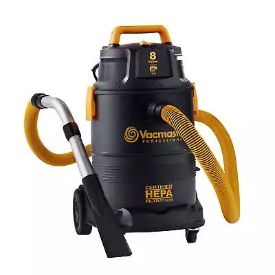 Vacmaster Professional 8 Gallon Certified HEPA Wet/Dry Vacuum VK811PH • $152.10