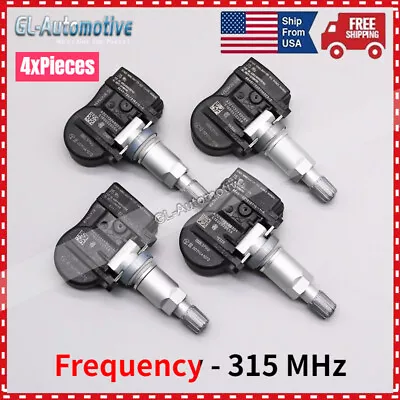 (4) Tire Pressure Sensor Monitor TPMS OE BBM2-37-140 For Mazda 2 3 5 6 Cx Mx • $25.47