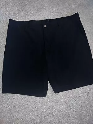 Adidas Prime Green Microfiber Golf Athletic Shorts Black Men's Size 40 Stretch • $15.99
